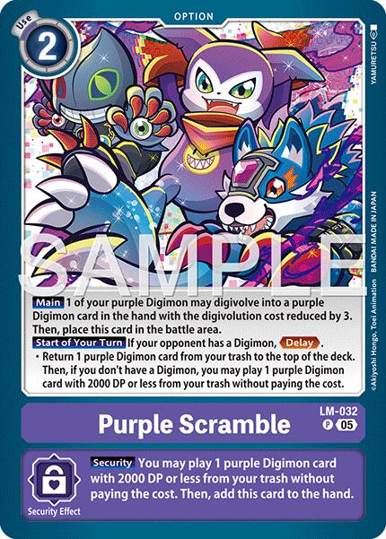 Purple Scramble (Reprint)