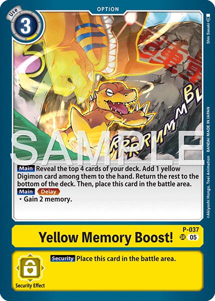 Yellow Memory Boost! (Reprint)