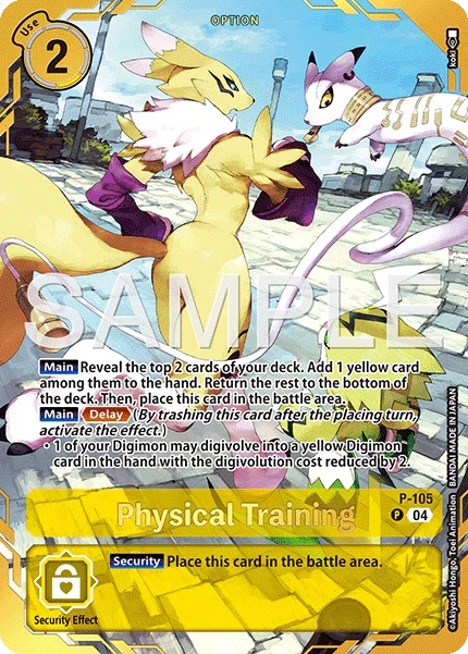 Physical Training (Premium Card Collection -Digimon Training Set-)