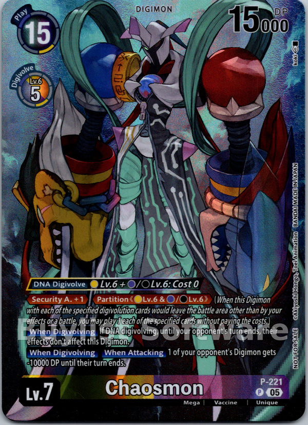 Chaosmon (Time Stranger Box Topper)