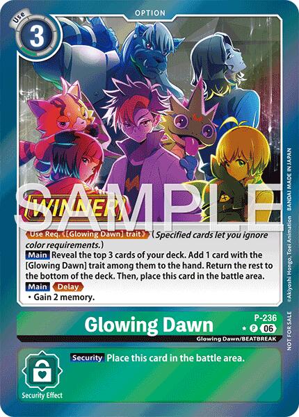 Glowing Dawn (Store Tournament 2026 Vol. 2 Winner Pack)