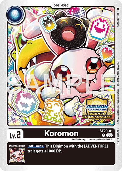 Koromon (World Championship 26–27 Regionals Season 1)