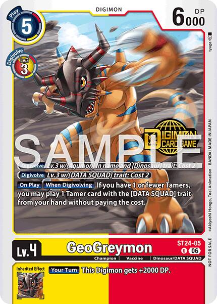 GeoGreymon (Welcome Tamers Pack Vol.2)