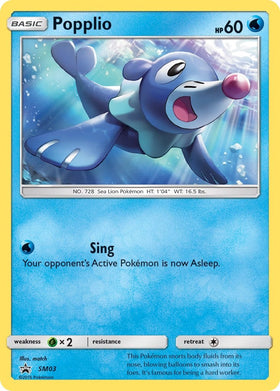 Popplio [SM03] [Sun & Moon Promos] Holofoil