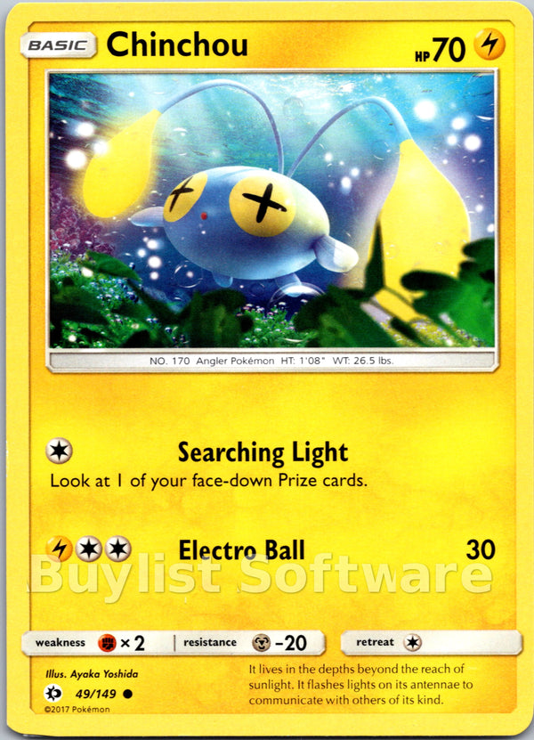 Chinchou [49/149] [Sun & Moon Base Set]