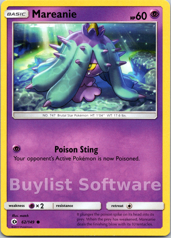 Mareanie [62/149] [Sun & Moon Base Set]