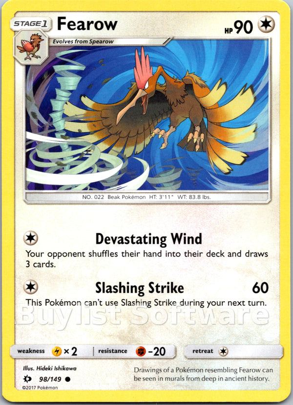 Fearow [98/149] [Sun & Moon Base Set]