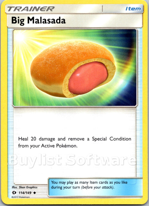 Big Malasada [114/149] [Sun & Moon Base Set]