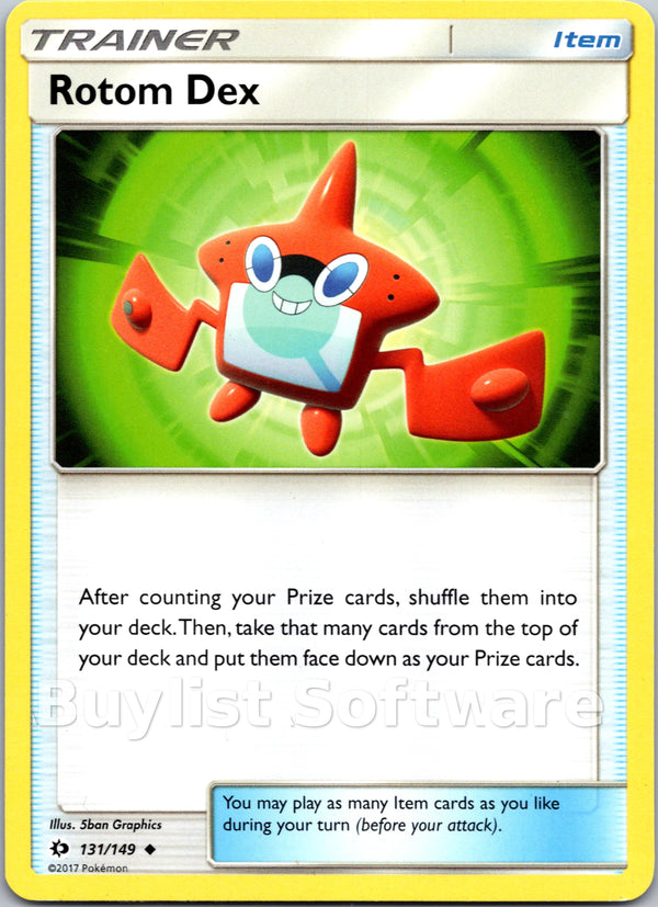 Rotom Dex [131/149] [Sun & Moon Base Set]