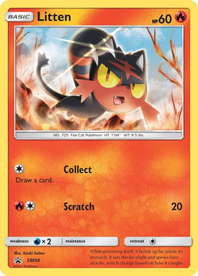 Litten [SM08] [Sun & Moon Promos] Holofoil