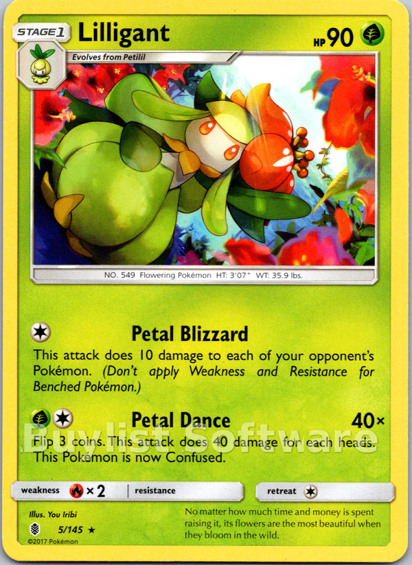 Lilligant [5/145] [Guardians Rising] Reverse Holofoil
