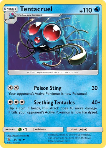 Tentacruel [24/145] [Guardians Rising]