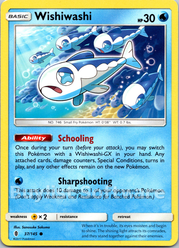 Wishiwashi [37/145] [Guardians Rising] Reverse Holofoil