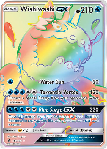 Wishiwashi GX [151/145] [Guardians Rising] Holofoil