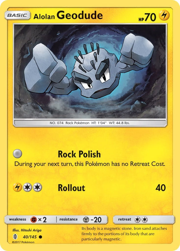 Alolan Geodude [40/145] [Guardians Rising]