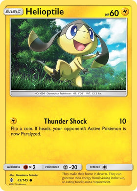 Helioptile [43/145] [Guardians Rising]