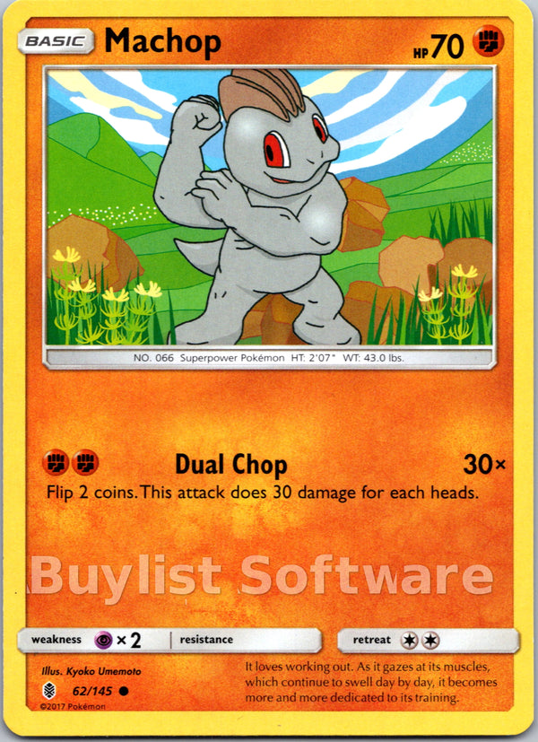 Machop [62/145] [Guardians Rising] Reverse Holofoil