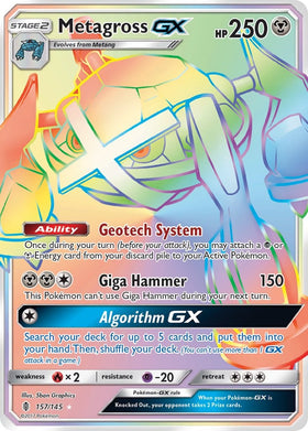 Metagross GX [157/145] [Guardians Rising] Holofoil