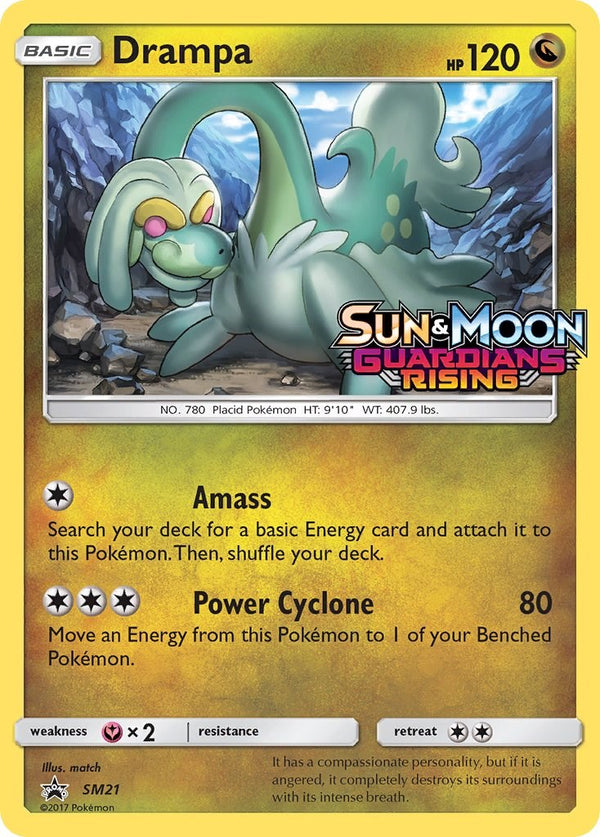 Drampa (Guardians Rising Stamped) [SM21] [Sun & Moon Promos] Holofoil