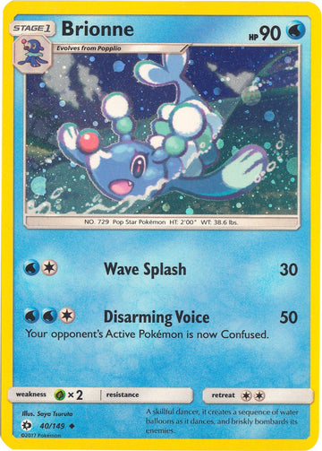 Brionne (Cosmos Holo) [040/149] [Sun & Moon Base Set] Holofoil
