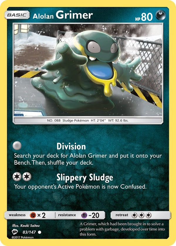 Alolan Grimer [83/147] [Burning Shadows]