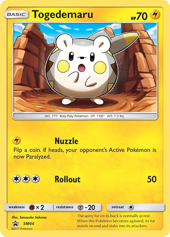 Togedemaru [SM44] [Sun & Moon Promos] Holofoil