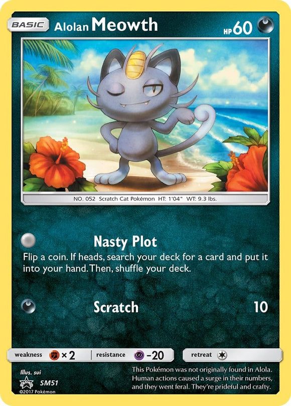 Alolan Meowth [SM51] [Sun & Moon Promos]