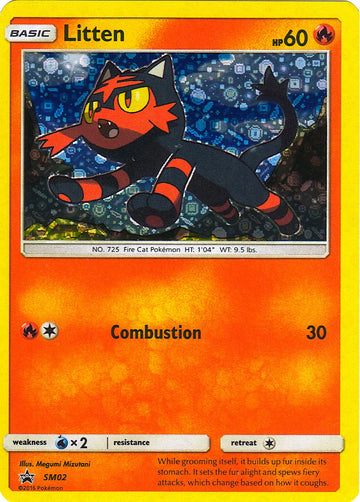 Litten (General Mills Promo) [SM02] [Sun & Moon Promos] Holofoil