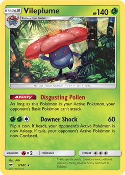 Vileplume (Non Foil) [006/147] [Burning Shadows]