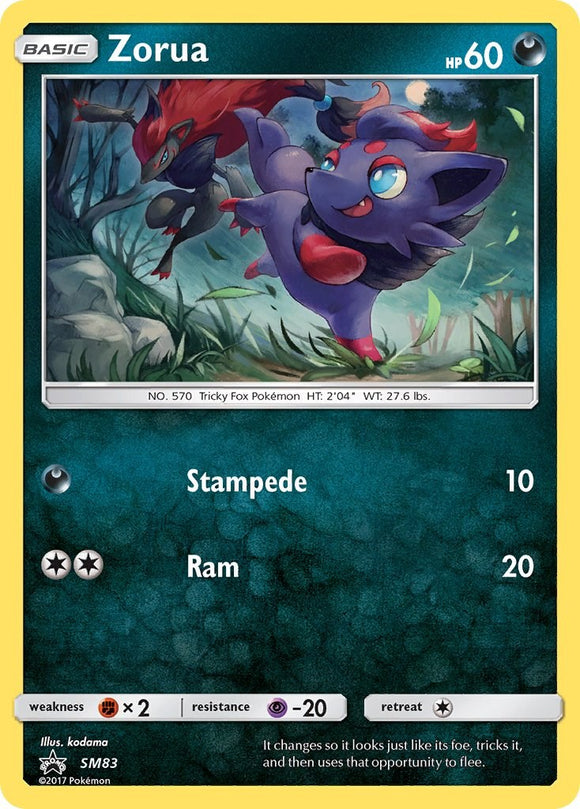 Zorua [SM83] [Sun & Moon Promos] Holofoil