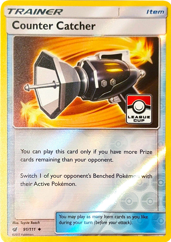 Counter Catcher (League Cup) [091/111] [League & Championship Cards] Reverse Holofoil