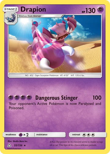 Drapion [55/156] [Ultra Prism] Reverse Holofoil
