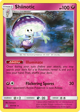 Shiinotic [93/156] [Ultra Prism] Reverse Holofoil
