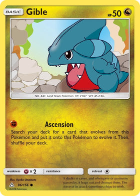 Gible (96) [96/156] [Ultra Prism]
