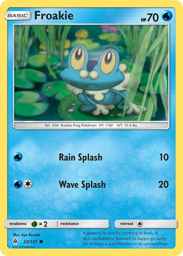 Froakie (22) [22/131] [Forbidden Light]