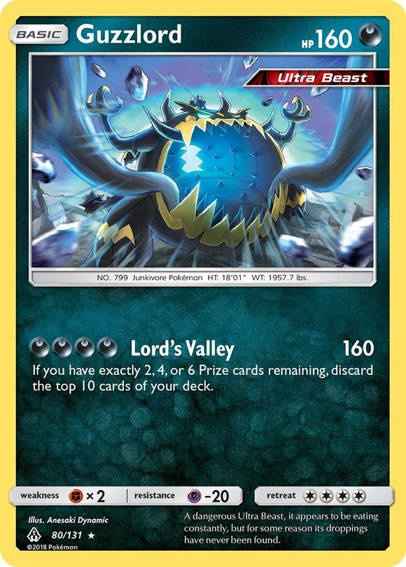 Guzzlord [80/131] [Forbidden Light] Holofoil