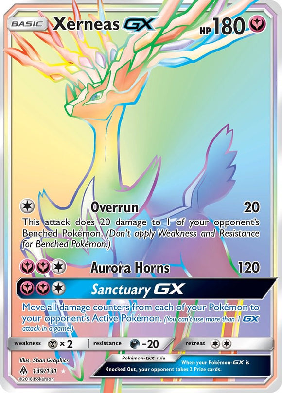 Xerneas GX [139/131] [Forbidden Light] Holofoil