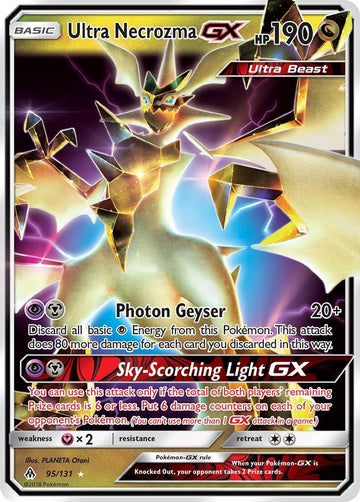 Ultra Necrozma GX [95/131] [Forbidden Light] Holofoil