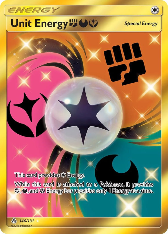 Unit Energy (Fighting/Darkness/Fairy) [146/131] [Forbidden Light] Holofoil