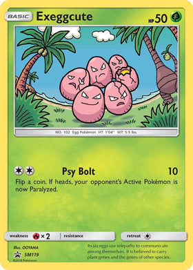 Exeggcute [SM119] [Sun & Moon Promos] Holofoil