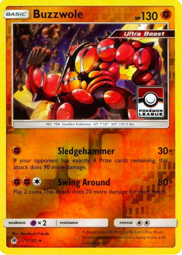 Buzzwole (Pokemon League) [077/131] [League & Championship Cards] Reverse Holofoil