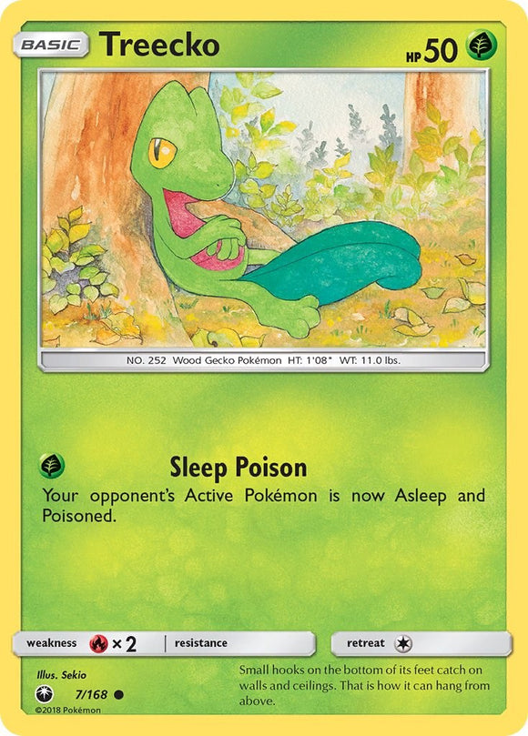 Treecko [7/168] [Celestial Storm] Reverse Holofoil