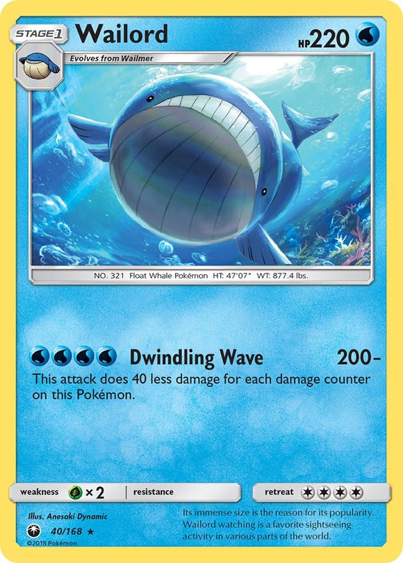Wailord [40/168] [Celestial Storm]