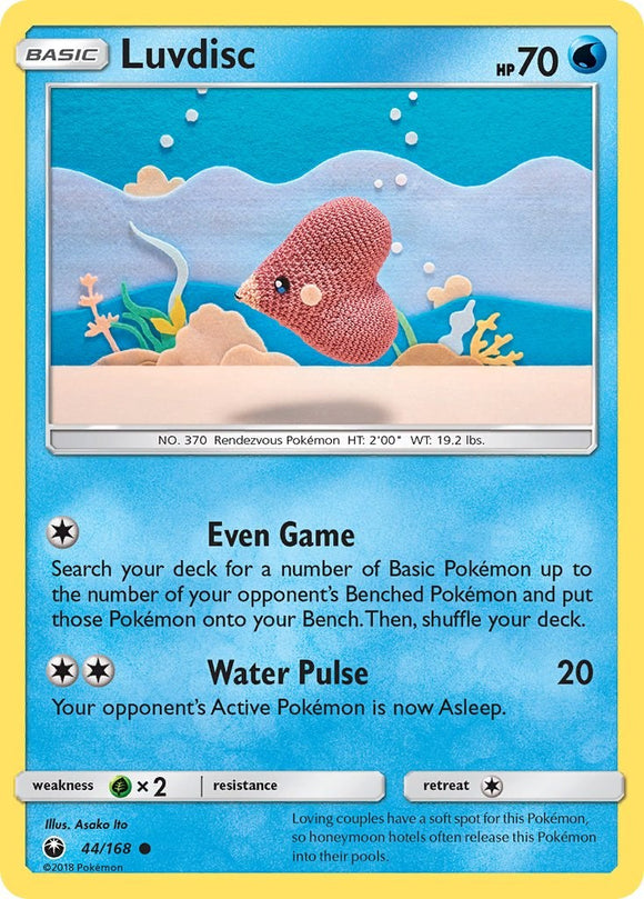 Luvdisc [44/168] [Celestial Storm] Reverse Holofoil