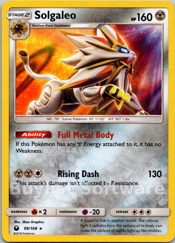 Solgaleo [99/168] [Celestial Storm] Holofoil
