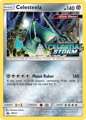 Celesteela (Celestial Storm Stamped) [SM131] [Sun & Moon Promos] Holofoil