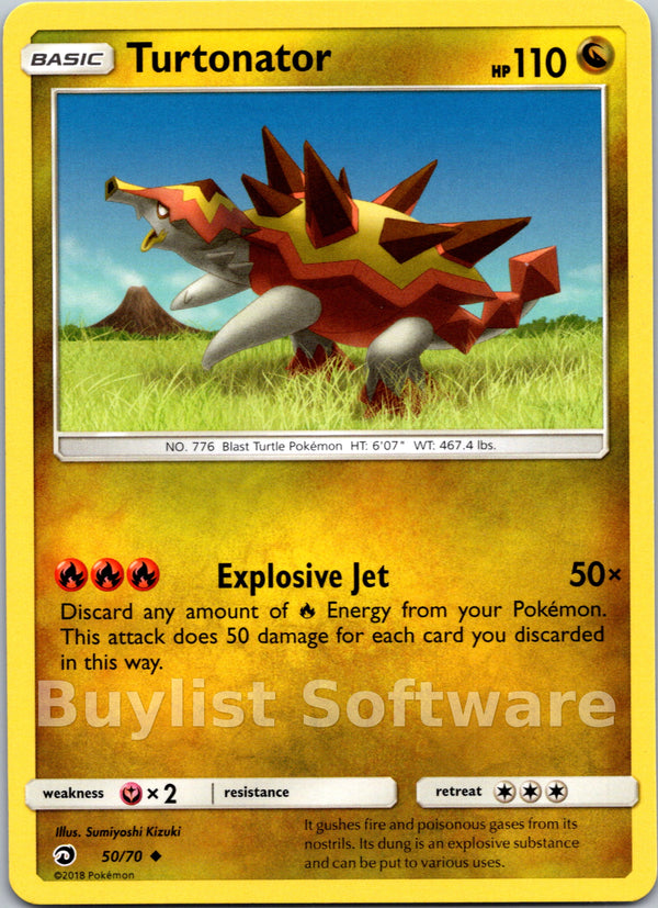 Turtonator [50/70] [Dragon Majesty] Reverse Holofoil
