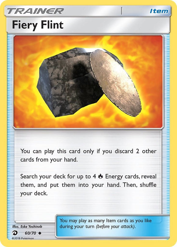 Fiery Flint [60/70] [Dragon Majesty] Reverse Holofoil