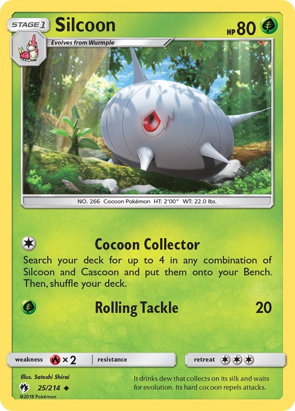 Silcoon [25/214] [Lost Thunder] Reverse Holofoil