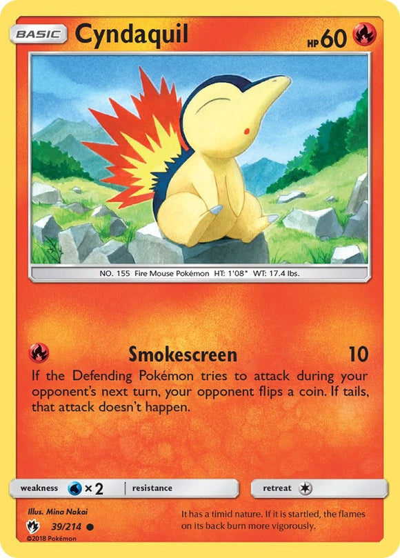 Cyndaquil (39) [39/214] [Lost Thunder]